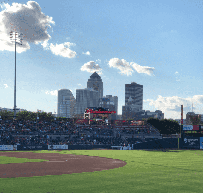 Iowa Cubs At Principal Park Downtown Des Moines 2021