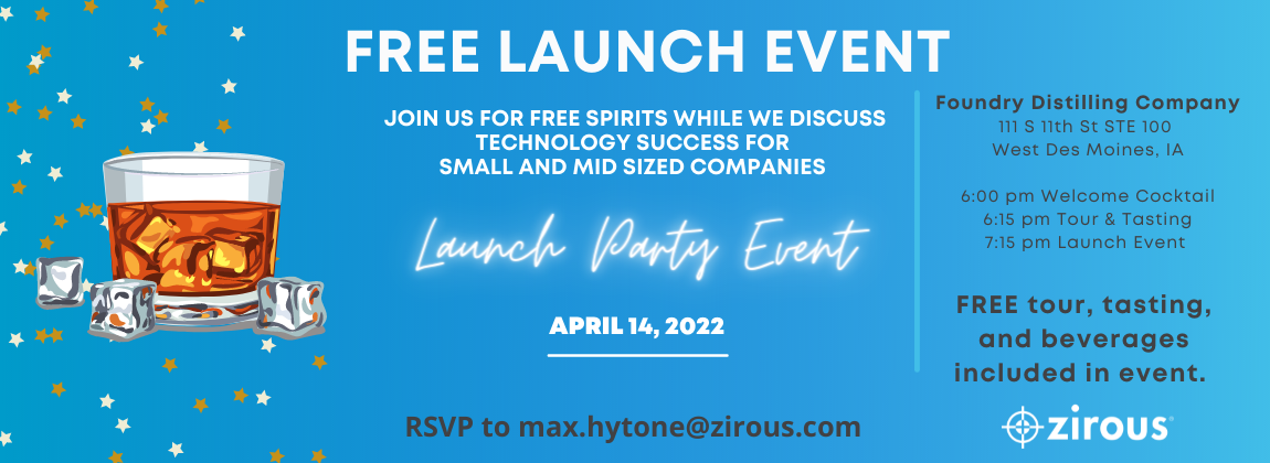 Zirous Launch Party