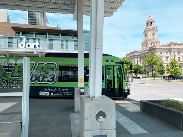 DART Bust and Courthouse