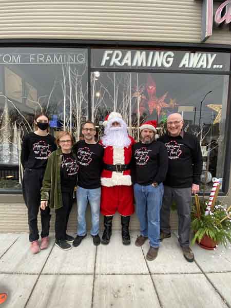 With Santa With Santa