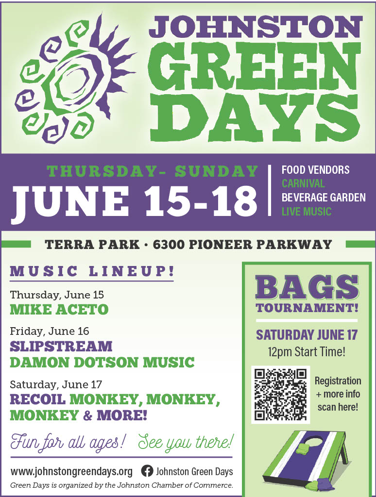 Johnston Green Days Poster