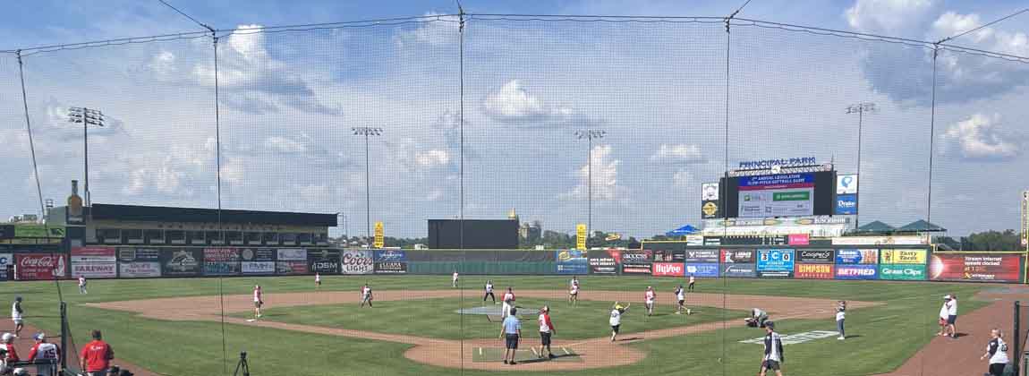 Legislative Slow-Pitch Softball Game