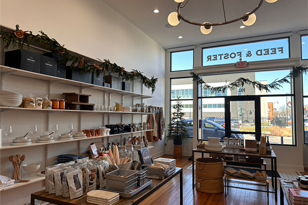 Inside of Feed and Foster in Indianola
