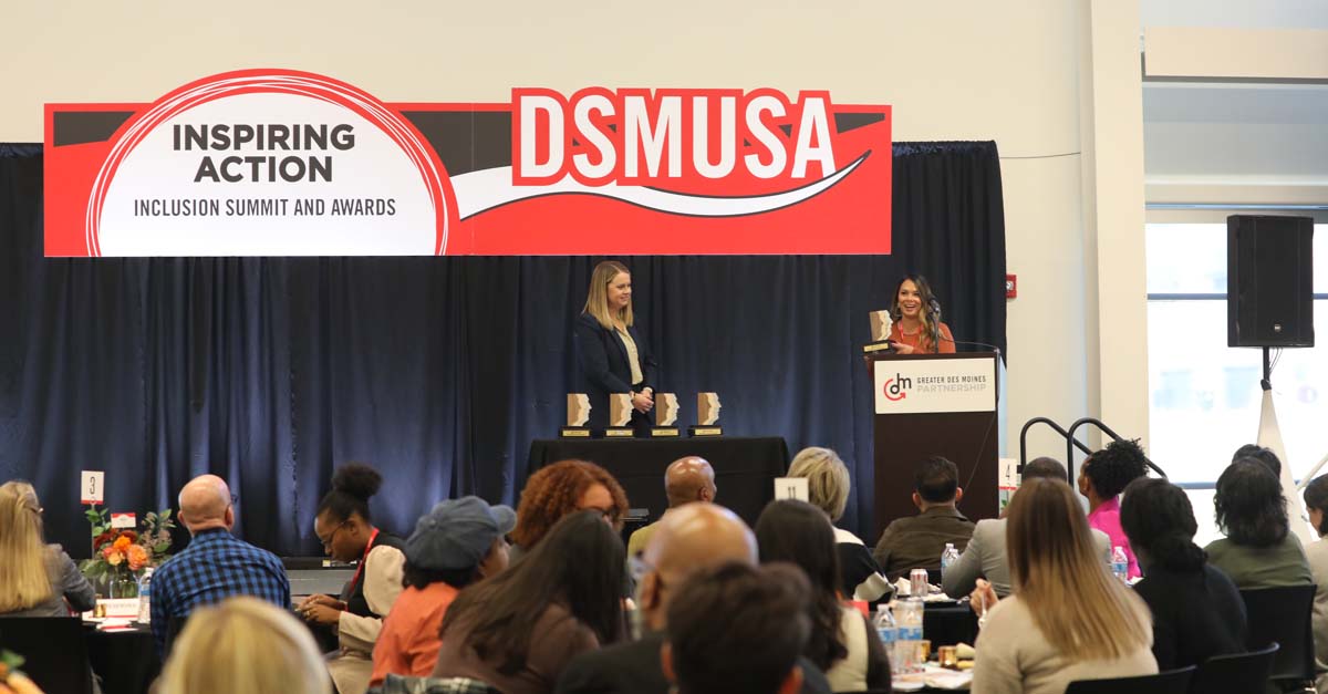 Inclusion Award Winners in Greater Des Moines (DSM)
