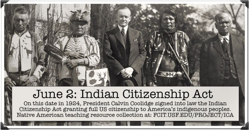 Indian Citizenship Act Indian Citizenship Act