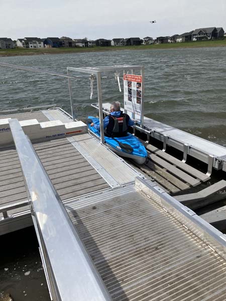 Sprink Lake Park Accessible Boat Dock