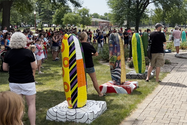 CORNival Statues Unveling