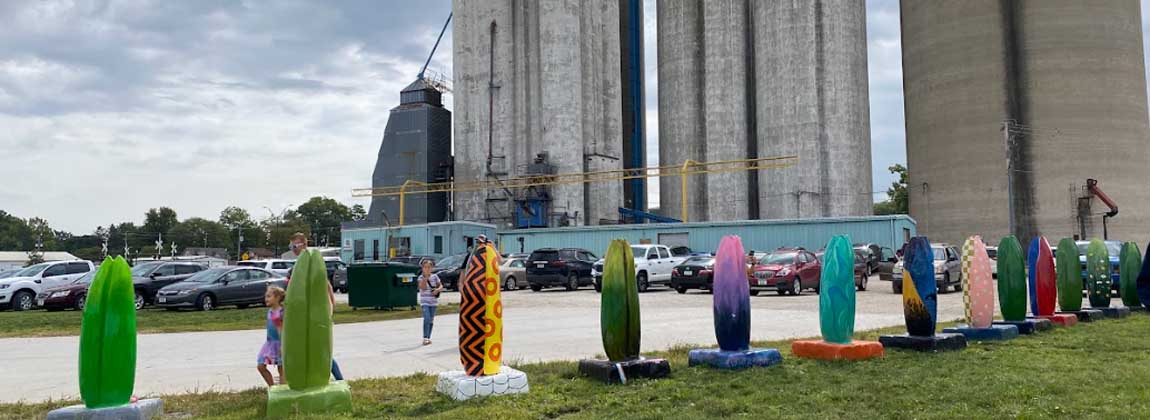 CORNival Statues in Altoona, Iowa