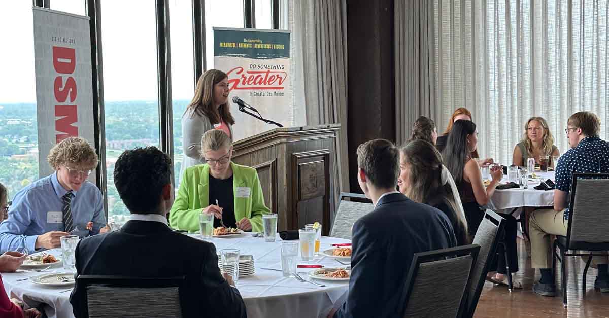 DSM Intern Connection Program Draw Attention to Des Moines