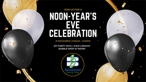 Noon Year's Eve in Bondurant