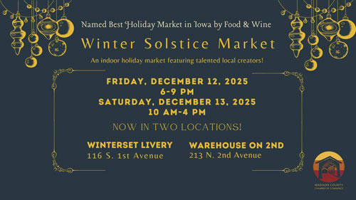 Winterset Winter Solstice Market