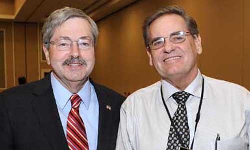 Gov. Branstad and Gary Palmer