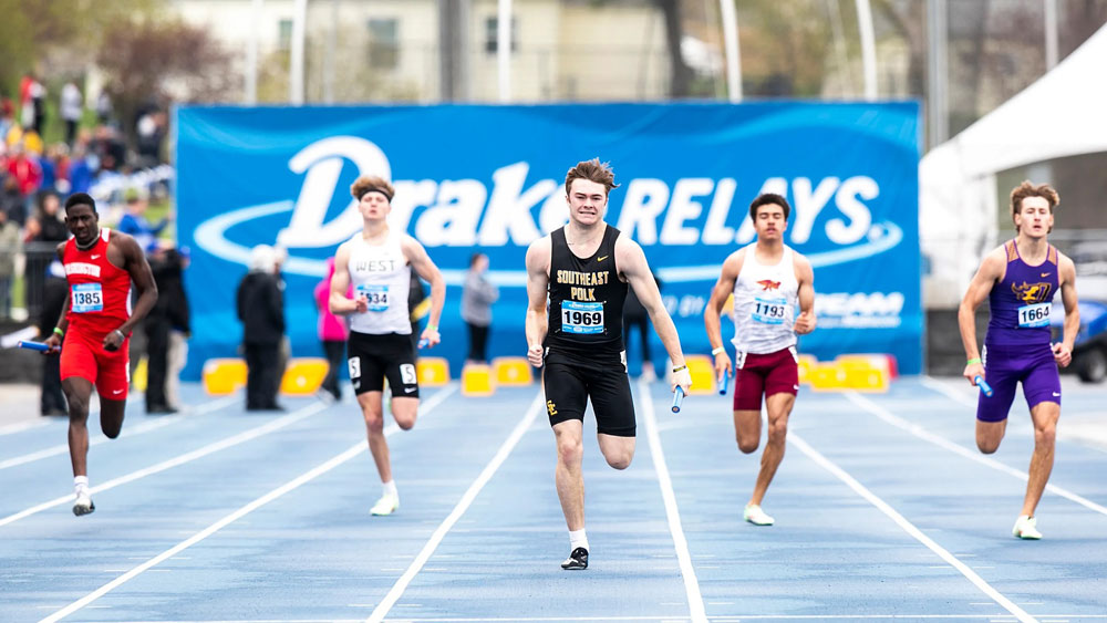 Drake Relays Drake Relays runners