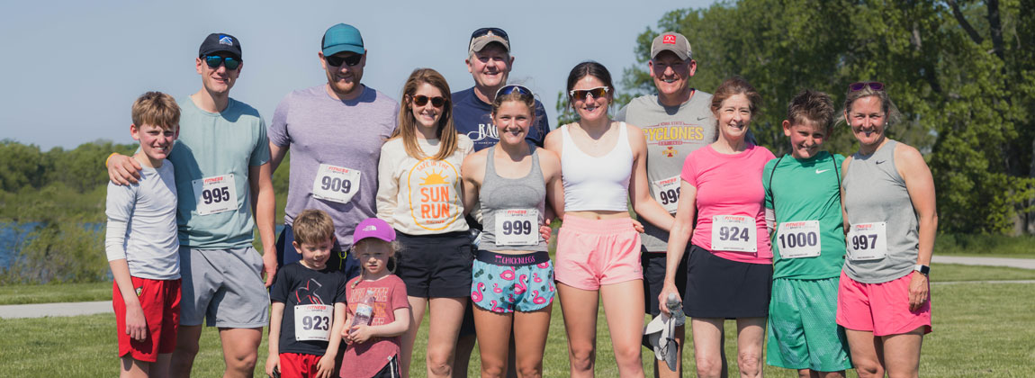 group of people at Safe in the Sun Run