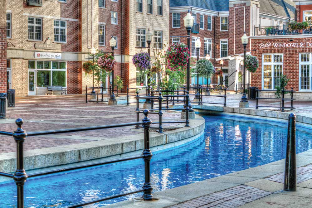 Molengracht Canal the canal in Pella, Iowa