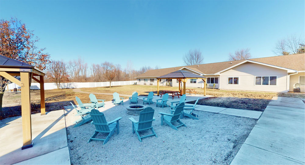 outdoor seating