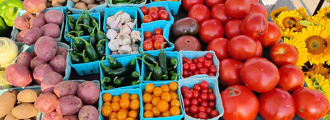 market vegetables