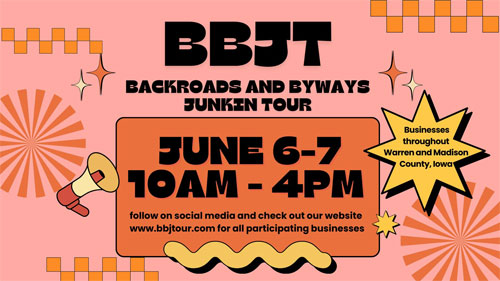 BackRoads and ByWays Junkin Tour