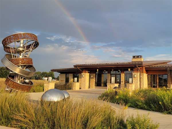 Jester Park Nature Center exterior