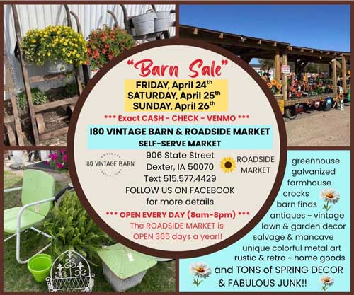Barn Sale in Dexter