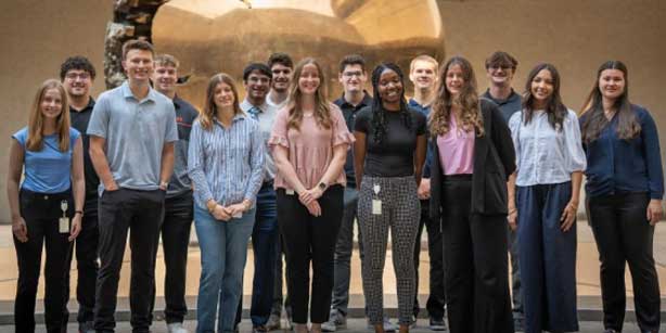 group of interns
