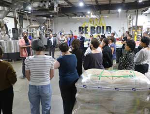 crowd at Entrepreneur Field Days event