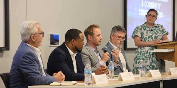 panelists at the CSR AI event