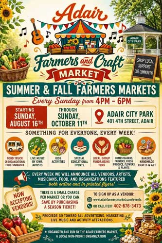 Adair Farmers' & Craft Market