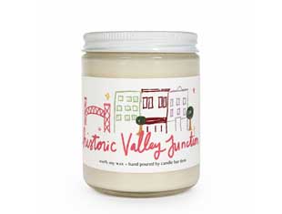 Historic Valley Junction candle