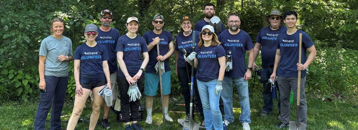 volunteers at Riverfest