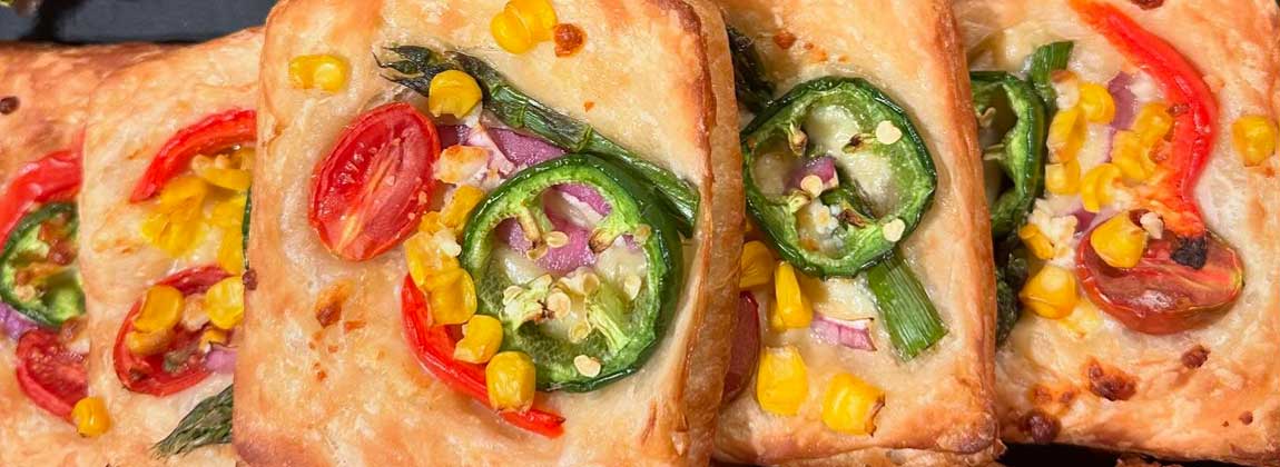 vegetable savory pastries