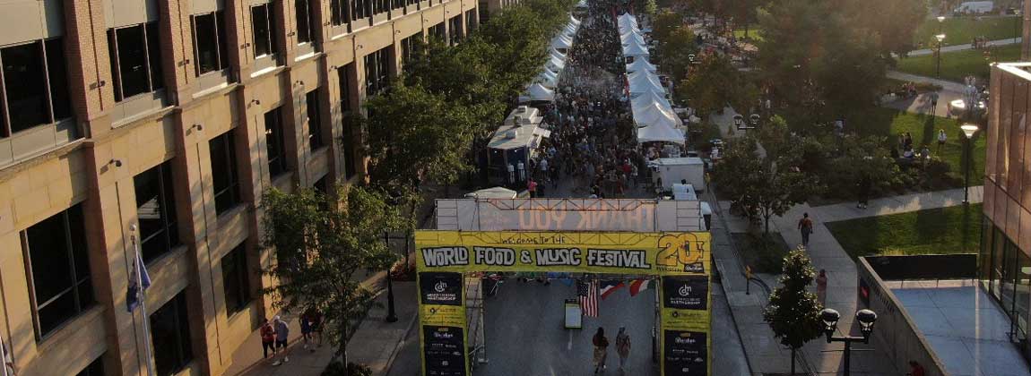 World Food & Music Festival entrance