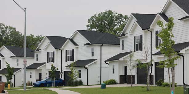 houses in a row