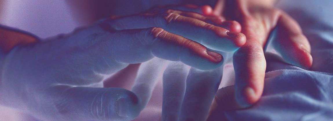 hands together