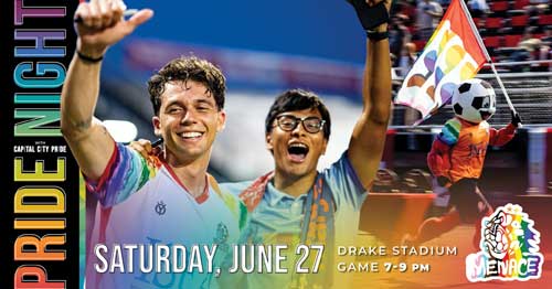 Des Moines Menace Pride Night