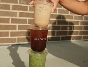 stacked cups