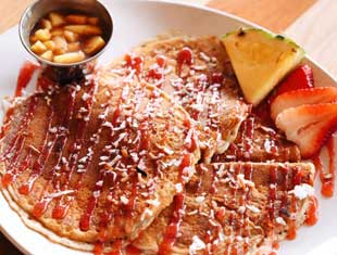 Pina Colada Pancakes