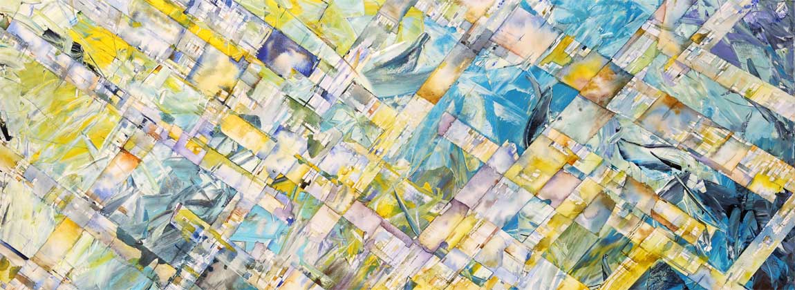 mixed media on canvas by Igor Khalandovskiy