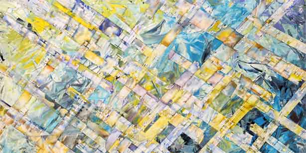 mixed media on canvas by Igor Khalandovskiy