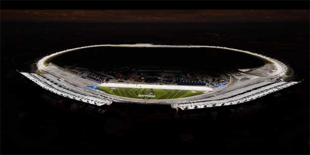 new lighting at racetrack