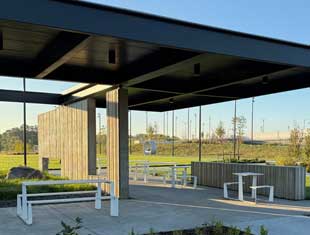 Two Rivers Park shelter