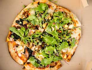 brick oven pizza