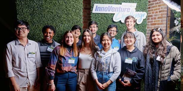 group of participants from the Innoventure Challenge