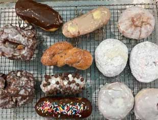 variety of donuts