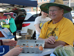 Grinnell Farmers' Market vendor