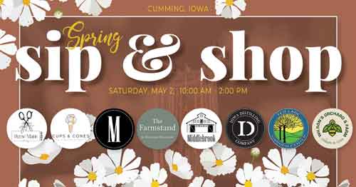 Spring Sip & Shop