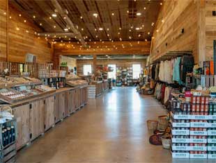 interior of shop