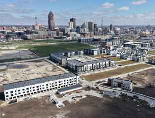 Gray's Station in Downtown Des Moines