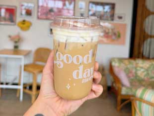 a cup of coffee