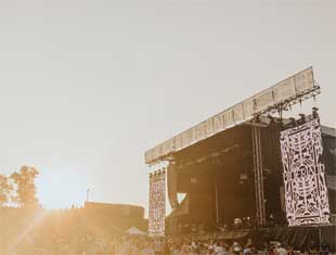stage at Hinterland
